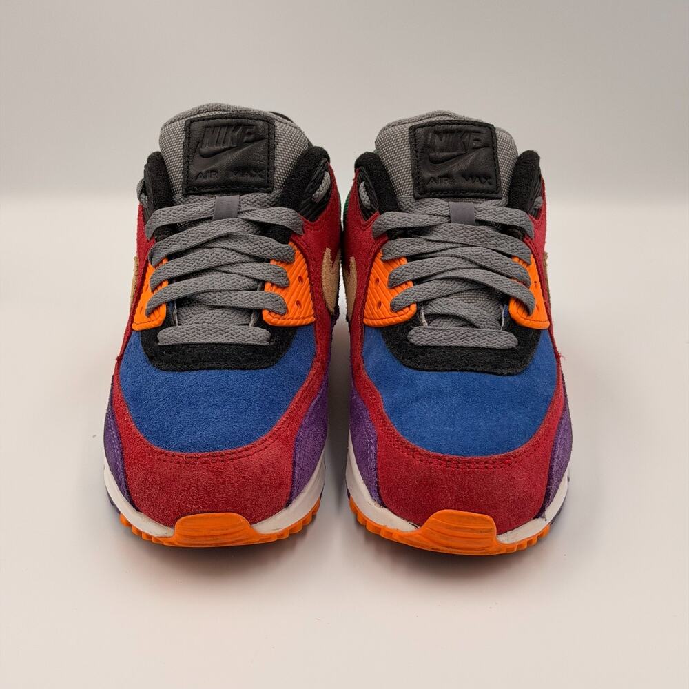 Nike Air Max 90 QS Viotech Multi-Color Sneakers CD0917-600 Size US 4 - Picture 7 of 7